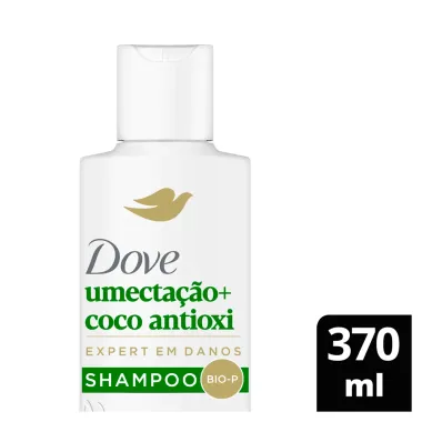 Shampoo Dove Umectação e Coco Antioxi Expert em Danos 370ml