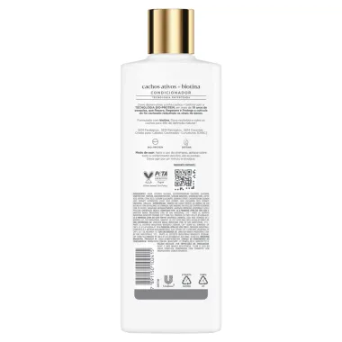 Condicionador Dove Cachos Ativos e Biotina Expert em Danos Cabelos 3A a 3C 370ml