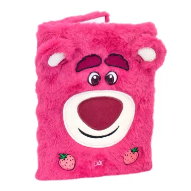 Caderno de Anotações Dac Pixar FLUFFY Lotso  Pelúcia 80 Folhas