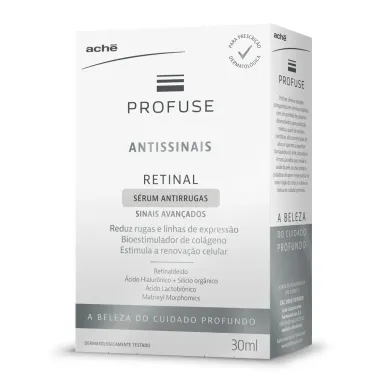 Sérum Antissinais Retinal Profuse Antirrugas Sinais Avançados 30ml