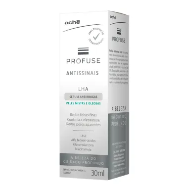 Sérum Antirrugas Antissinais LHA Profuse Peles Mistas e Oleosas 30ml