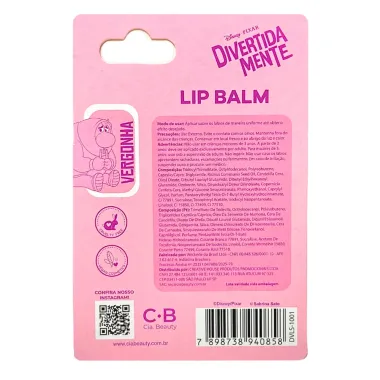 Lip Balm Divertidamente Jelly Vergonha Sabrina Sato Rosa Apaixonado 3,5g
