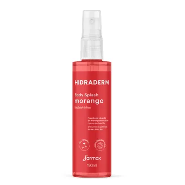 BODY SPLASH HIDRADERM MORANGO 190ML