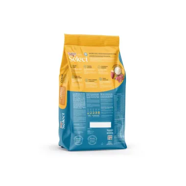 Racao Para Cao Quatree Select Adulto Raca Pequenas Sabor Carne Com Arroz E Batata Doce 1Kg