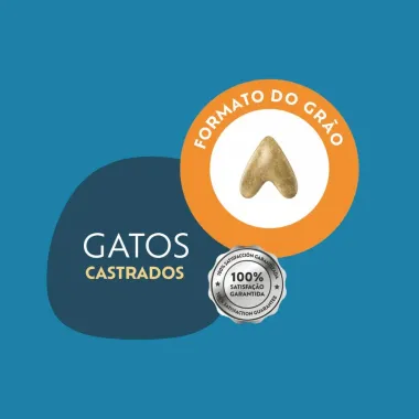 Racao Para Gatos Quatree Select Castrados Sabor Carne Com Arroz E Batata Doce 1Kg