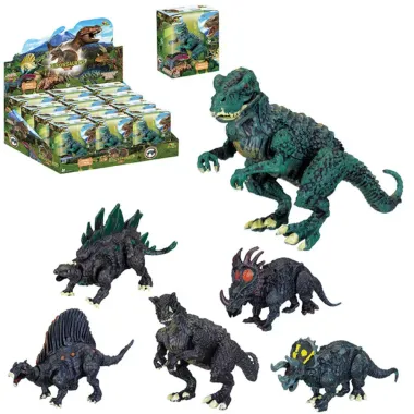 Dinossauros Colecionáveis Art Brink Series Invasores +3 Anos