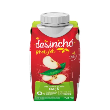 Cha Verde Desinchá Pra Já Sabor Maça 250ml