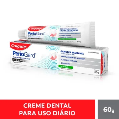 Creme Dental Colgate Periogard Gengiva Saud&aacute;vel Hortel&atilde; 60g