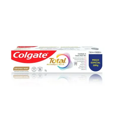 Creme Dental Colgate Total Original Mint 180g Pre&ccedil;o Especial