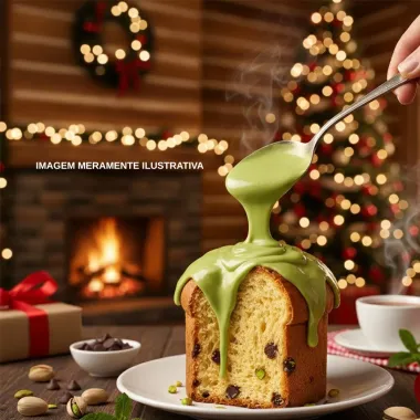 Chocottone Bauducco Recheio Com Pistache E Gotas De Pistcahe 450g