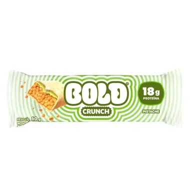 Barra de Proteína Bold Crunch Sabor Pistache 18g de Proteína 60g