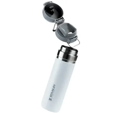 Garrafa Térmica Stanley Quick Flip Polar Cor Branco 710ml