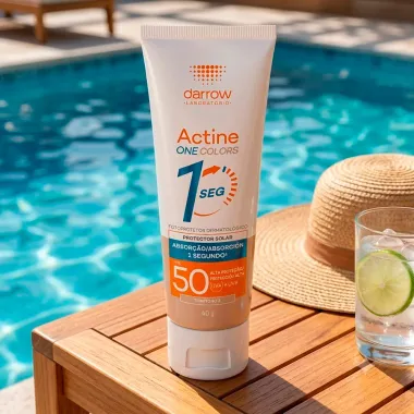 Protetor Solar One Actine Colors FPS 50 1 Segundo Cor Tom 1 40g
