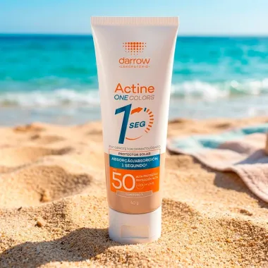 Protetor Solar One Actine Colors FPS 50 1 Segundo Cor Tom 1 40g