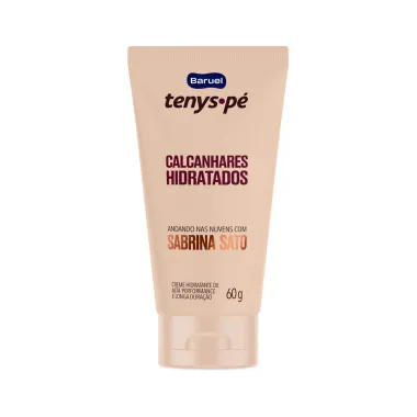 Creme Tenys Pé Baruel Calcanhares Hidratados Andando nas Nuvens com Sabrina Sato 60g