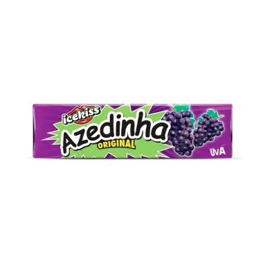 Bala Icekiss Azedinha Original Sabor Uva 33g
