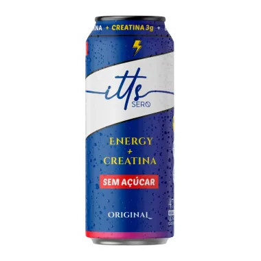 Energético itts Sero Energy e Creatina Sabor Original Sem Açúcar 473ml