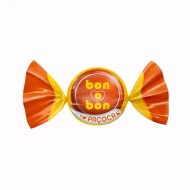 Bombom Bon O Bon Sabor Paçoca 15g com 1 Unidade