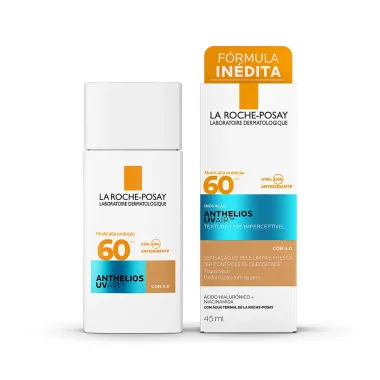 Protetor Solar Facial Anthelios Uv Air FPS 60 Cor 4.0 45ml
