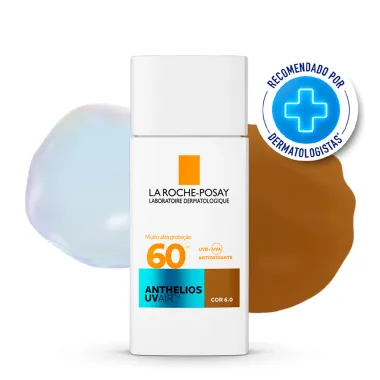 Protetor Solar La Roche-Posay Anthelios Uvair Cor 6.0 Toque Seco 45ml