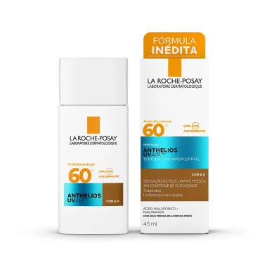 Protetor Solar Facial Anthelios Uv Air FPS 60 Cor 6.0 45ml