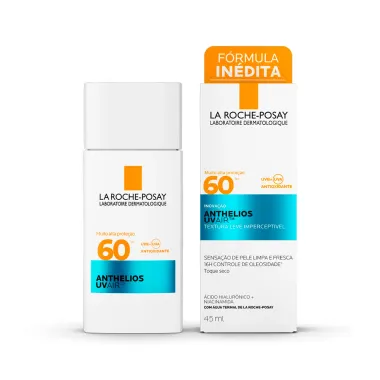 Protetor Solar La Roche-Posay Anthelios Uvair Sem Cor Toque Seco 45ml