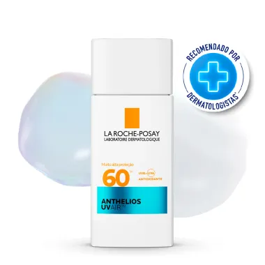 Protetor Solar La Roche-Posay Anthelios Uvair Sem Cor Toque Seco 45ml