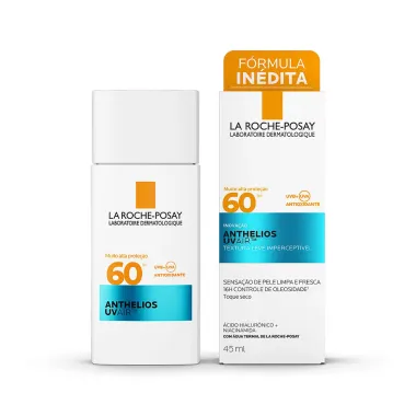 Protetor Solar Facial Anthelios Uv Air FPS 60 Sem Cor 45ml