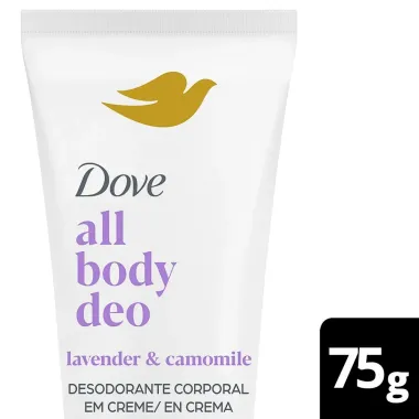 Desodorante Dove Corporal All Body Deo Lavender & Camomile 75g