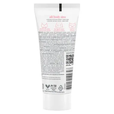 Desodorante Dove All Body Deo Raspberry e Rose 75g