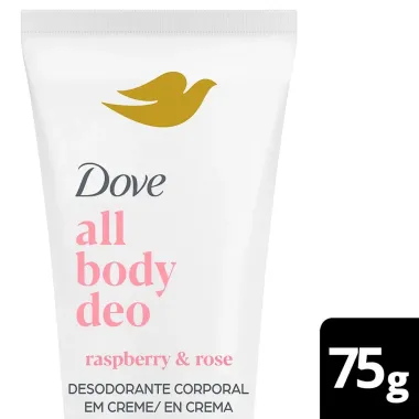 Desodorante Dove All Body Deo Raspberry e Rose 75g