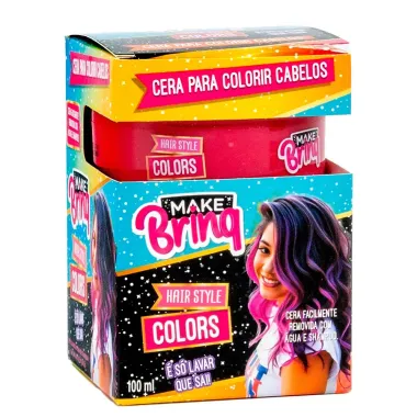 Cera Para Colorir Cabelos Make Brink Hair Style Colors 100ml