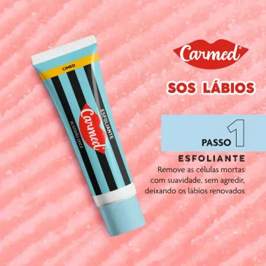 Kit Carmed SOS L&aacute;bios Hidratante Labial 2 Unidades de 10g Cada
