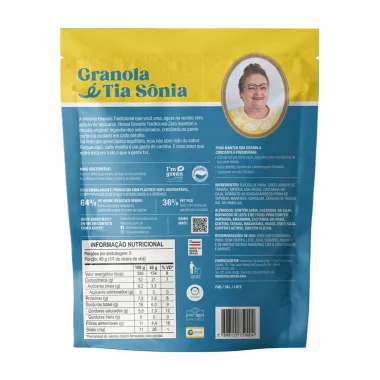 Granola Tia Sônia Tradicional Zero 200g