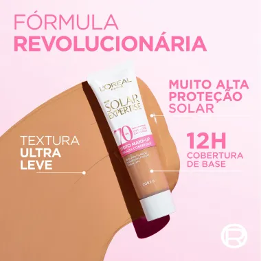 Protetor Solar L'Oréal Paris Solar Expertise Efeito Make Up FPS70 Cor 2.0 30g