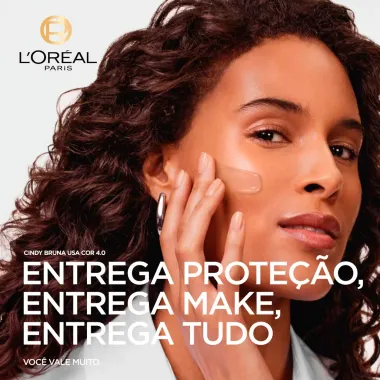 Protetor Solar Facial L'Oréal Solar Expertise FPS 70 Efeito Make UP Cor 4.0 30g