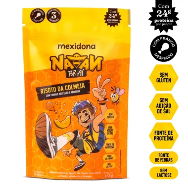 Risoto da Colmeia Mexidona Sabor Frango Desfiado e Abobora 155g