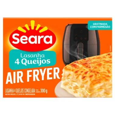 Lasanha Seara 4 Queijos Air Fryer 300g