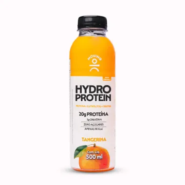 Hydro Protein Moving Sabor Tangerina com 20g de Proteína e 3g de Creatina Zero Açúcar 500ml
