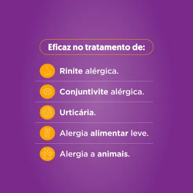 Zalerv Antialergico 5mg com 10 Comprimidos Revestidos