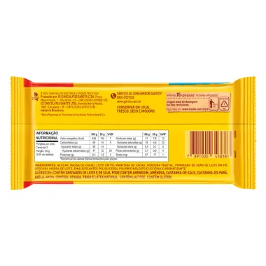 Chocolate ao Leite Garoto 80g Ganhe 20%