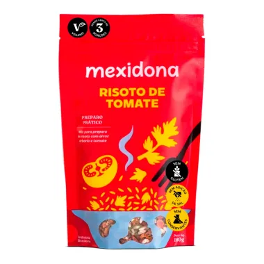 Risoto de Tomate Mexidona  Arroz Arborio e Tomate Desidratado 180g