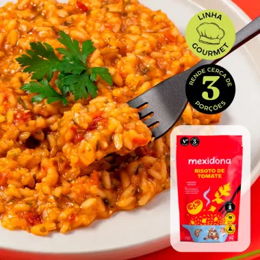 Risoto de Tomate Mexidona  Arroz Arborio e Tomate Desidratado 180g
