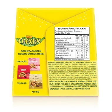 PANETTONE GAROTO CARIBE 450G