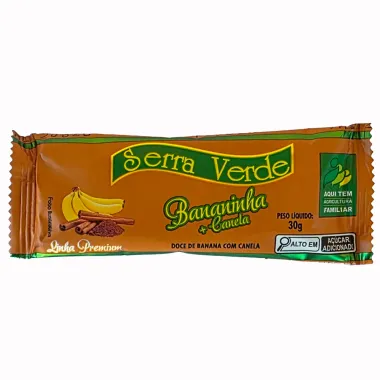 Bananinha Serra Verde com Canela 30g