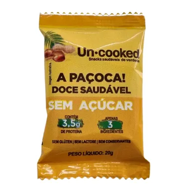 A Pacoca! Doce Saudavel Uncooked Sem A&ccedil;ucar 20g