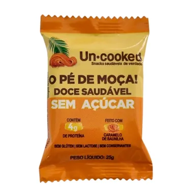 O P&eacute; de Mo&ccedil;a! Doce Saud&aacute;vel Uncooked Sem A&ccedil;ucar 20g
