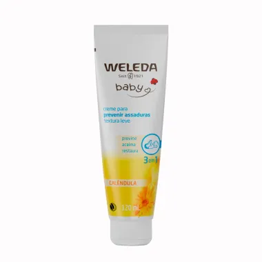 Weleda Baby Creme Preventivo de Assaduras Calêndula 120ml