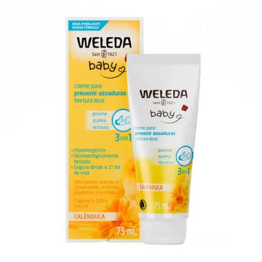 Weleda Baby Creme Preventivo de Assaduras Cal&ecirc;ndula 75ml
