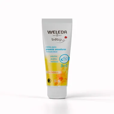 Creme Contra Assaduras Weleda Baby Calêndula 30ml
